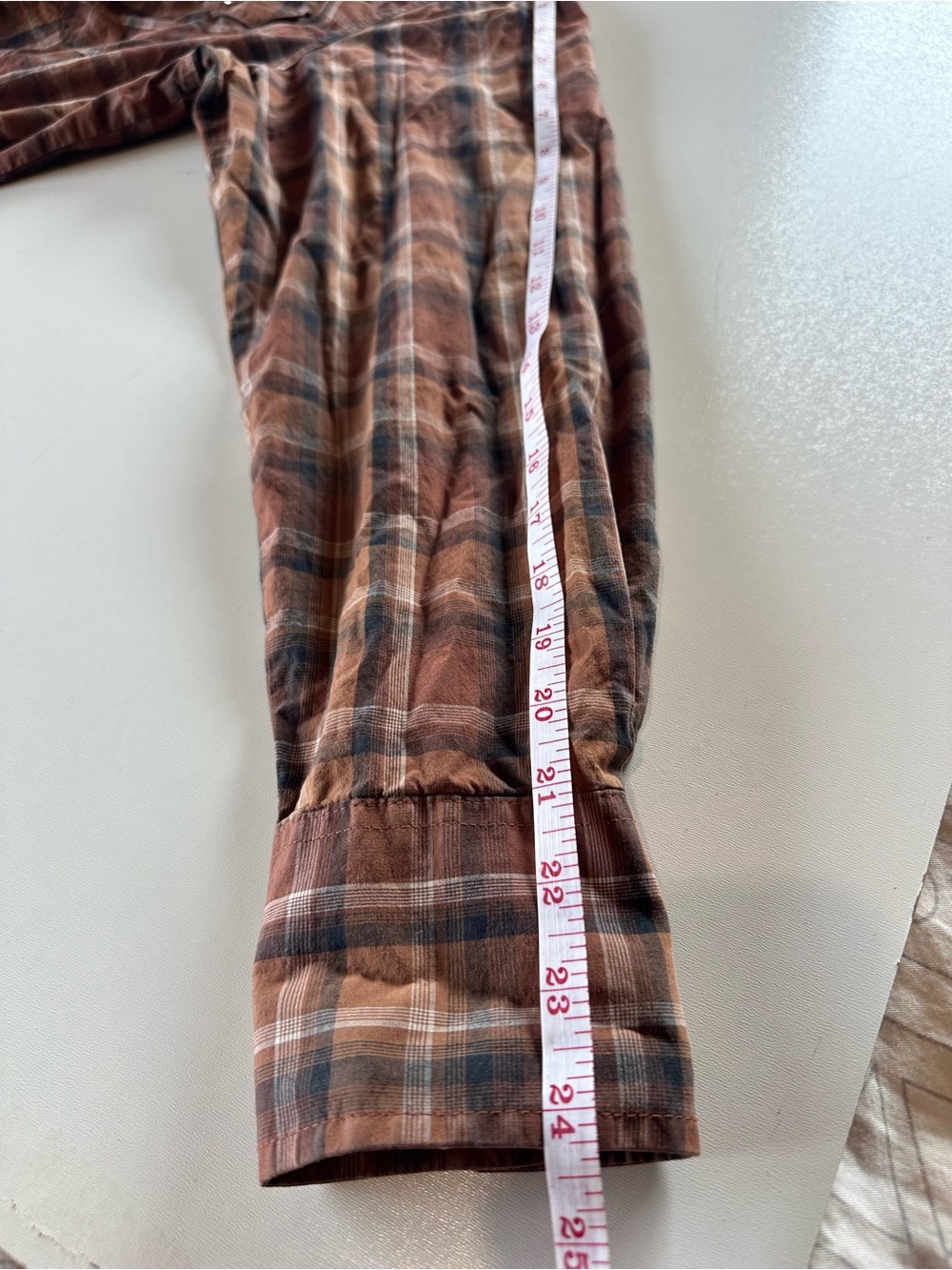 Wrangler Retro Men's Brown and Blue Plaid Button-Down Western 2 Pack - Picture 16 of 16
